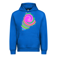 Cobalt tie dye patch Urban Hoodie - RanaPortraitStore