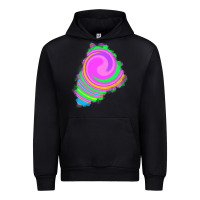 Foreset Green tie dye patch Urban Hoodie - RanaPortraitStore