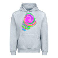 Heather Grey tie dye patch Urban Hoodie - RanaPortraitStore