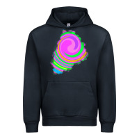 Navy tie dye patch Urban Hoodie - RanaPortraitStore