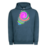Pigment Midnight Navy tie dye patch Urban Hoodie - RanaPortraitStore