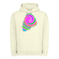 Pigment Pistachio tie dye patch Urban Hoodie - RanaPortraitStore