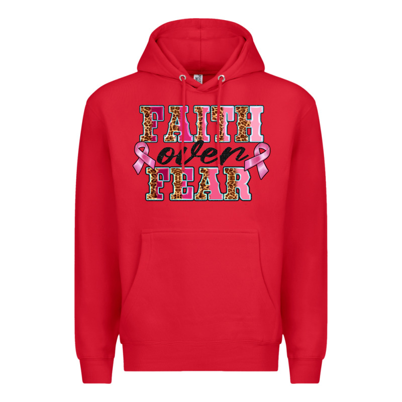 Faıth Over Fear Premium Hoodie by BarkalooDesign | Teevron