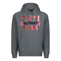 Rock faıth over fear Premium Hoodie - BarkalooDesign