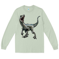 Matcha Velociraptor Long Sleeve Tee - LillyAllenDesigns