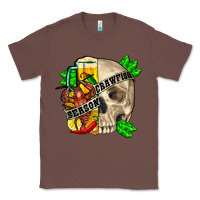 Chestnut Skull crawfish season Classic Tee - FaDigitalArtStudio