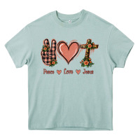Arona Peace Love Jesus Heavy Core Tee - Jasminsmagicworld