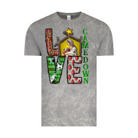 Cloud Rock Love Come Down Vintage Tee - CowhideDigitalArt