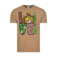 Vintage Coffee Love Come Down Vintage Tee - CowhideDigitalArt