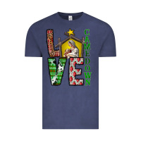 Vintage Denim Love Come Down Vintage Tee - CowhideDigitalArt
