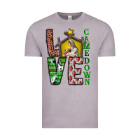 Vintage Zinc Love Come Down Vintage Tee - CowhideDigitalArt