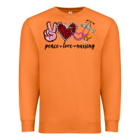 Carrot peace love nursing Premium Sweatshirt - Jasminsmagicworld