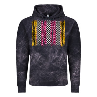 Cloud Black race leopard brush stroke Vintage Hoodie - Artiststas