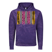 Cloud Purple race leopard brush stroke Vintage Hoodie - Artiststas