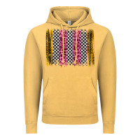 Vintage Mustard race leopard brush stroke Vintage Hoodie - Artiststas