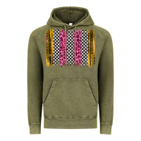 Vintage Olive race leopard brush stroke Vintage Hoodie - Artiststas
