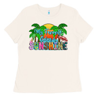 Bone My Favorite Coloris Sunshine Ladies Tee - CowhideDigitalArt