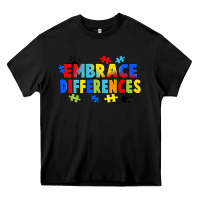 Black Embrace differences Heavy Core Tee - FaDigitalArtStudio