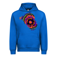 Cobalt tie dye patch Urban Hoodie - RanaPortraitStore
