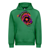 Emerald tie dye patch Urban Hoodie - RanaPortraitStore