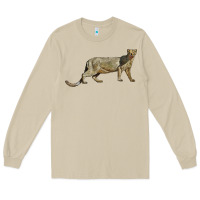Mushroom Jaguarundi Long Sleeve Tee - LillyAllenDesigns