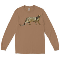 Toasted Coconut Jaguarundi Long Sleeve Tee - LillyAllenDesigns