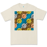 Bone american football medal with leopard Premium Tee - BundleAndBundleShop