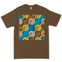 Cacao american football medal with leopard Premium Tee - BundleAndBundleShop