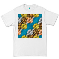 White american football medal with leopard Premium Tee - BundleAndBundleShop
