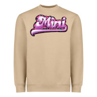 Mushroom Mini Leopard Heavyweight Sweatshirt - RanaPortraitStore