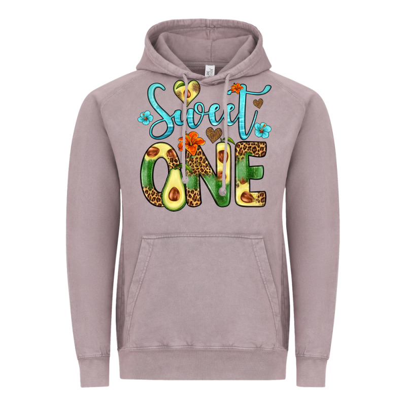 Sweet One Avocado Vintage Hoodie by Artiststas | Teevron