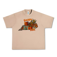 Burro happy fall Urban Heavy Tee - CowhideDigitalArt