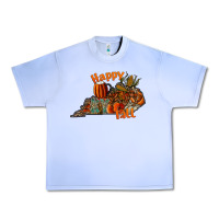Grape Ice happy fall Urban Heavy Tee - CowhideDigitalArt