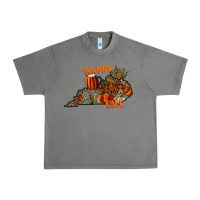 Tornado happy fall Urban Heavy Tee - CowhideDigitalArt