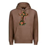 Chestnut Flower Cross Premium Hoodie - Jasminsmagicworld