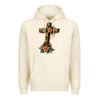 Tofu Flower Cross Premium Hoodie - Jasminsmagicworld