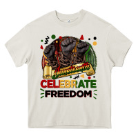 Cream Juneteenth celebrate freedom Heavy Core Tee - FaDigitalArtStudio