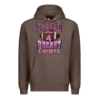 Coffee tackle breast cancer Premium Hoodie - BarkalooDesign