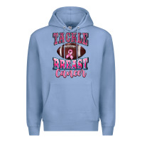 Colony Blue tackle breast cancer Premium Hoodie - BarkalooDesign