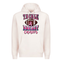 Pale Pink tackle breast cancer Premium Hoodie - BarkalooDesign