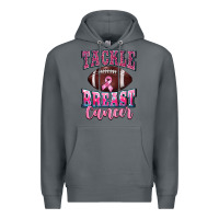 Rock tackle breast cancer Premium Hoodie - BarkalooDesign