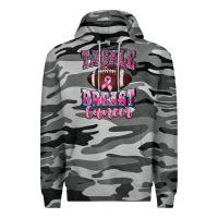 Slate Camo tackle breast cancer Premium Hoodie - BarkalooDesign