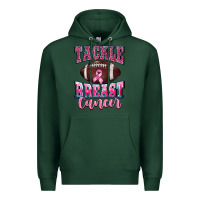 Sports Green tackle breast cancer Premium Hoodie - BarkalooDesign