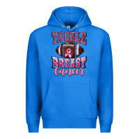 True Royal tackle breast cancer Premium Hoodie - BarkalooDesign
