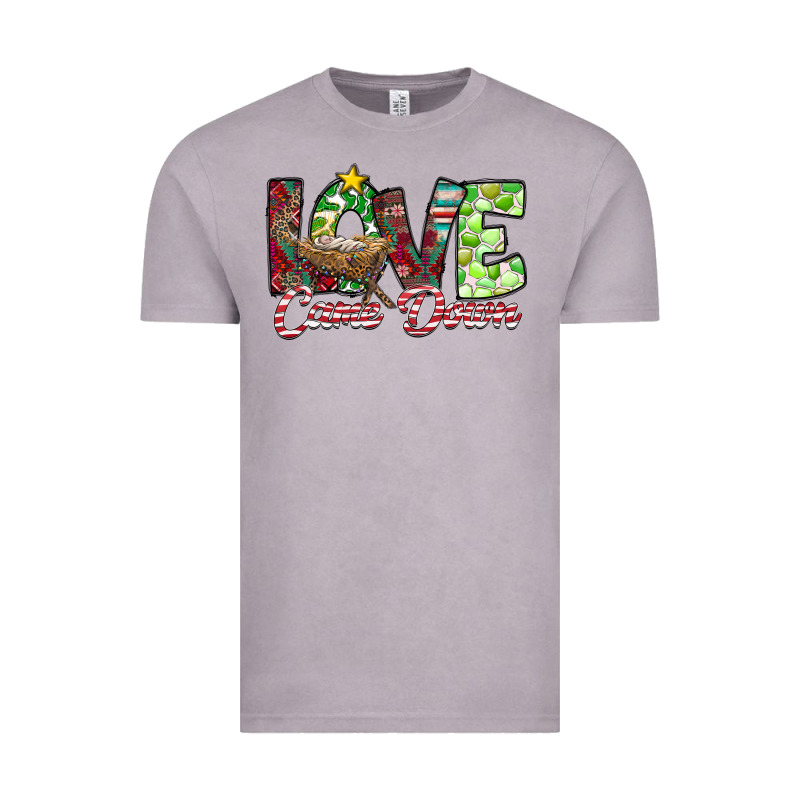 Love Came Down Vintage Tee by CowhideDigitalArt | Teevron