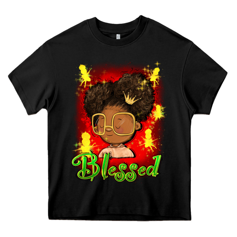 Blessed Juneteenth Heavy Core Tee by FaDigitalArtStudio | Teevron