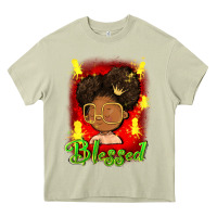 Mossy blessed juneteenth Heavy Core Tee - FaDigitalArtStudio