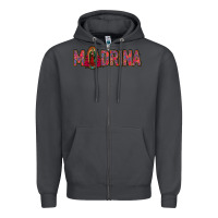 Smoke madrina lady of guadalupe Zipper Hoodie - Jasminsmagicworld
