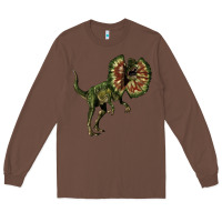 Chestnut Dilophosaurus Long Sleeve Tee - LillyAllenDesigns