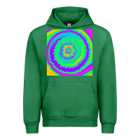 Emerald tye die pattern Urban Hoodie - RanaPortraitStore